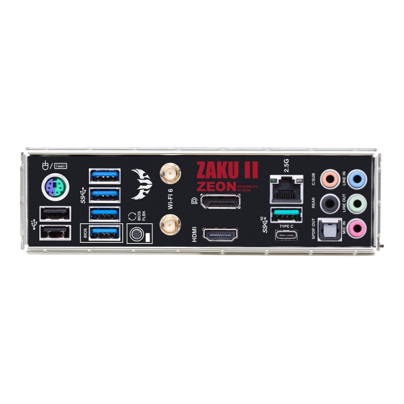 Main Asus TUF GAMING B550M (Wi-Fi) ZAKU II EDITION (Chipset AMD B550/ Socket AM4/ VGA onboard/M-ATX)