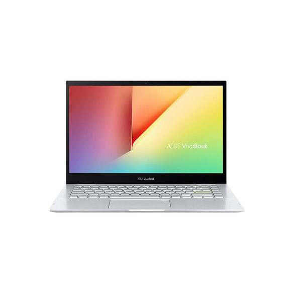 Laptop Asus Vivobook Flip TP470EA-EC027T (Core i3-1115G4/ RAM 4GB/ 512GB SSD/ 14FHD Touch/ VGA ON/ Win10/ Silver/ Pen)