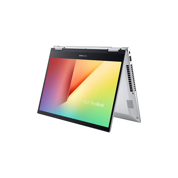 Laptop Asus Vivobook Flip TP470EA-EC027T (Core i3-1115G4/ RAM 4GB/ 512GB SSD/ 14FHD Touch/ VGA ON/ Win10/ Silver/ Pen)