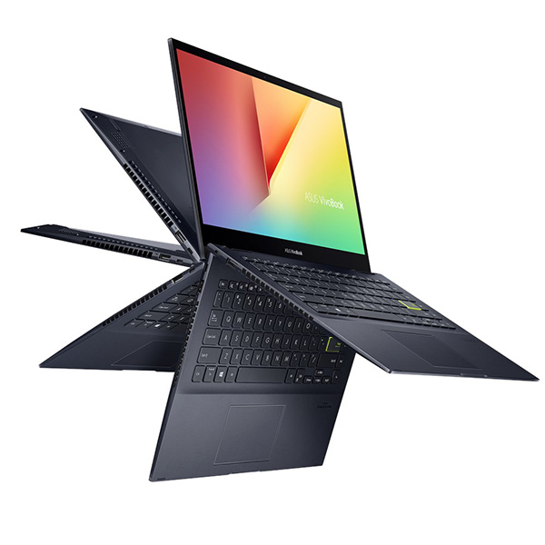 Laptop Asus Vivobook Flip TM420IA-EC227T (R7-4700U/ 8GB/ 512GB SSD/ 14FHD Touch/ VGA ON/ Win10 /Black/ NumPad/ Pen)