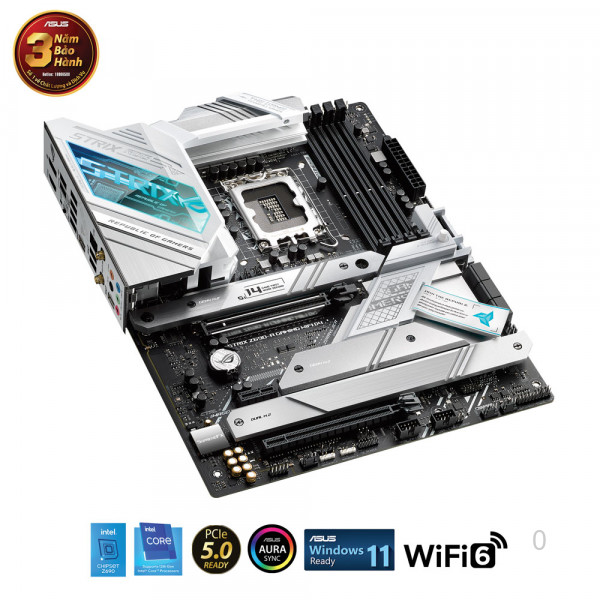 Main Asus ROG STRIX Z690-A GAMING WIFI D4 (Chipset Intel Z690/ Socket LGA1700/ VGA onboard/ATX)