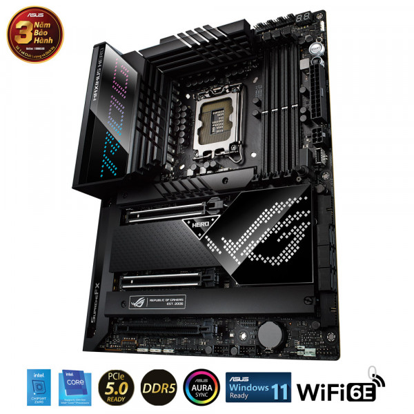 Main Asus ROG MAXIMUS Z690 HERO (Chipset Intel Z690/ Socket LGA1700/ VGA onboard/ATX)