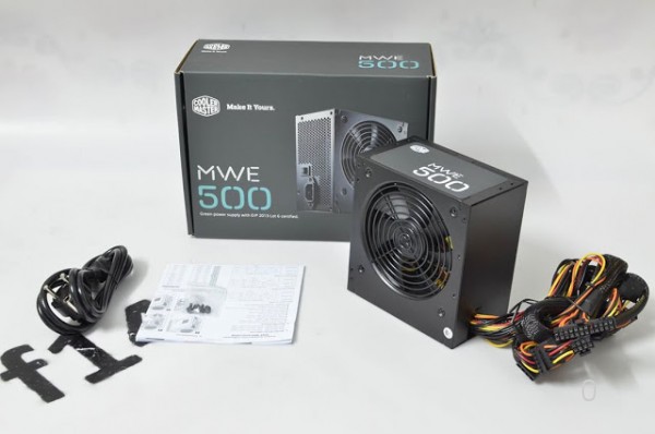 Nguồn Cooler Master MWE 500W - 80 Plus white