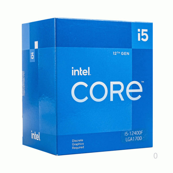 CPU Intel Alder Lake Core i5-12400F (2.5GHz turbo up to 4.4Ghz, 6 nhân 12 luồng, 18MB Cache, 65W) - Socket Intel LGA 1700