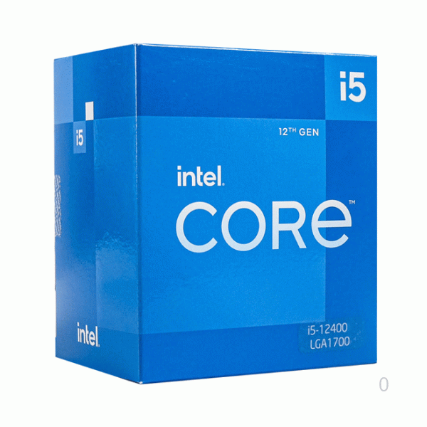 CPU Intel Alder Lake Core i5-12400 (2.5GHz turbo up to 4.4Ghz, 6 nhân 12 luồng, 18MB Cache, 65W) - Socket Intel LGA 1700