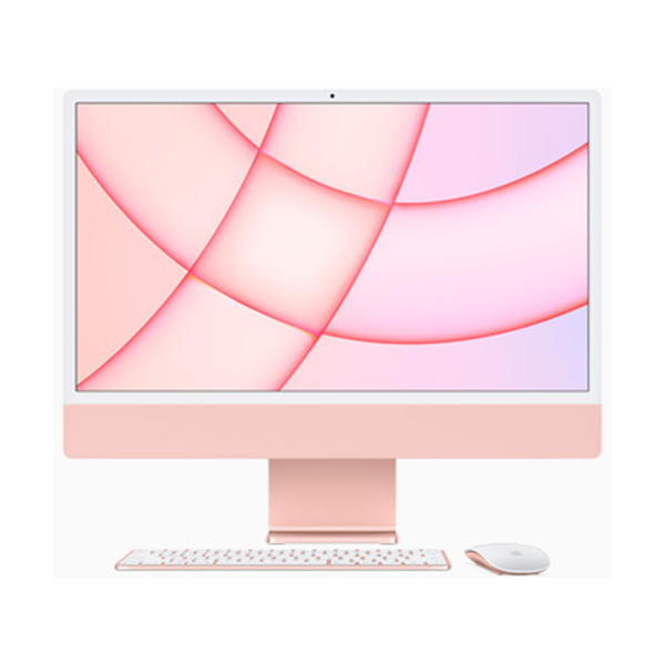 Máy tính All in one Apple iMAC M1 7GPU/8Gb/256Gb Pink -MJVA3SA/A
