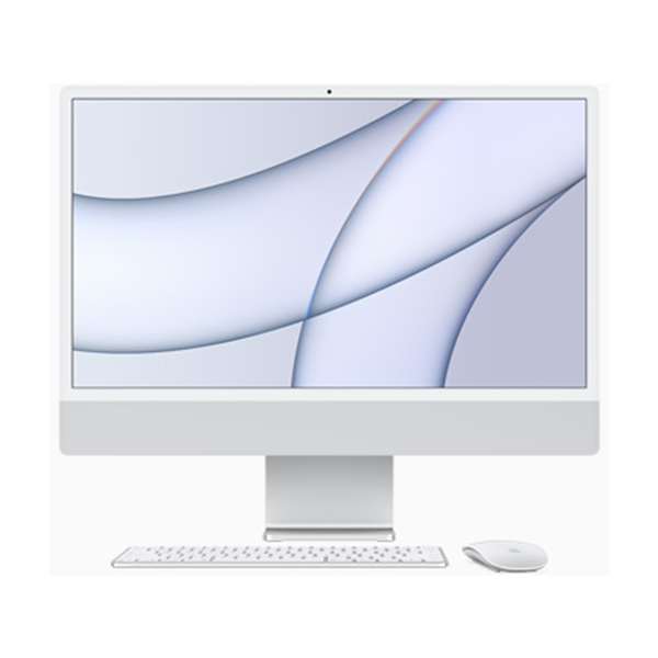 Máy tính All in one Apple iMAC M1 7GPU/16Gb/256Gb Silver -Z13K0005P