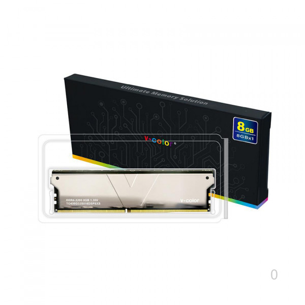 Ram V-Color DDR4 8GB 3200MHz Skywalker Plus U-DIMM 1.35V XMP (Silver H/S) – TO408G32S816DSPSXS
