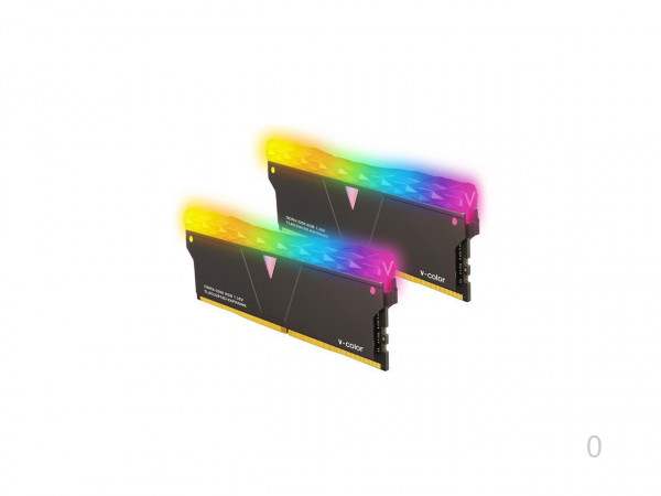 Ram Desktop V-color Prism Pro U-DIMM 1.35V (Black H/S) - TL8G32816D-E6PRKWK DDR4 16GB (2x8GB) 3200MHz
