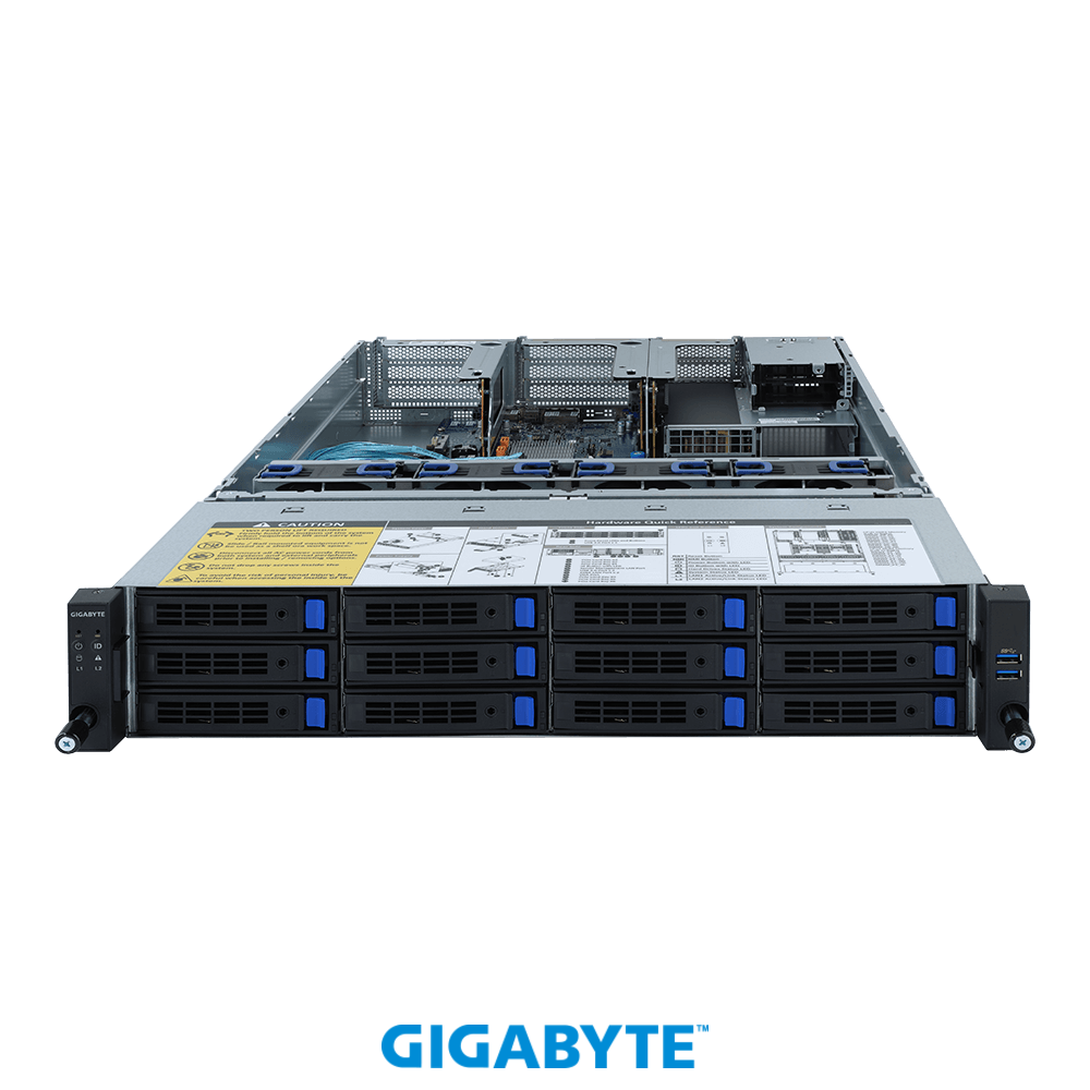 Server Rack Gigabyte 6NR2813C0MR-00(xeon4210/r16/ddr4eec/12hdd)