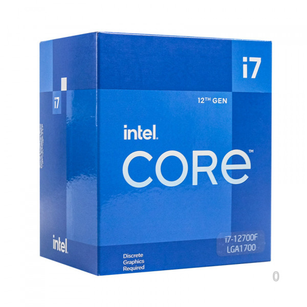 Intel Core i7 12700 / 2.1GHz Turbo 4.9GHz / 12 Nhân 20 Luồng /UHD 770/ 25MB / LGA 1700