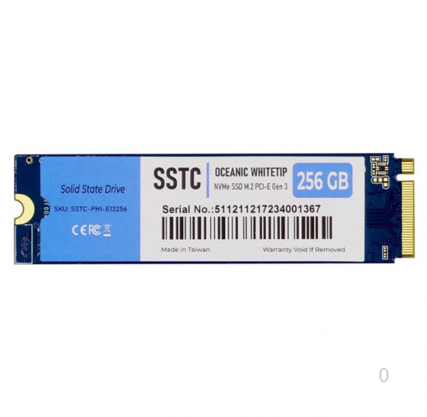 Ổ cứng SSD 256GB SSTC Oceanic Whitetip SSTC-PHI-E13256 (256GB/Nvme3)