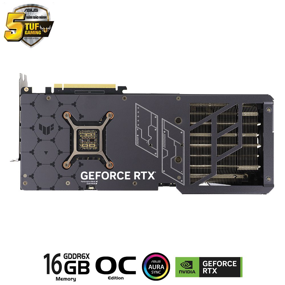 Card màn hình ASUS TUF RTX 4080 16GB OC Gaming(4080/16Gb Gddr6x/OC/Aurasync)