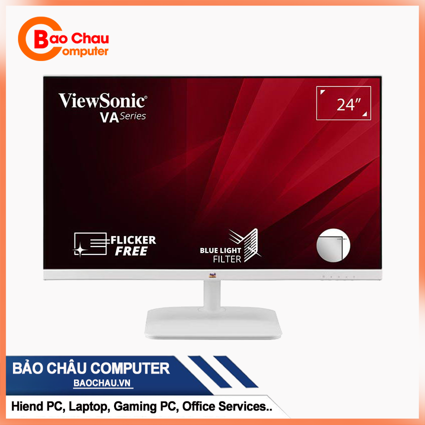 Màn hình LCD Viewsonic VA2430-H-W-6(24"/FHD/IPS/60Hz)