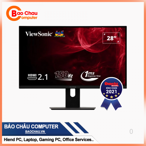 ViewSonic Màn hình Viewsonic VX2882-4KP gaming (4K/28 inch/IPS,/AMD FreeSync™ Premium/150Hz/HDR10 Certified)