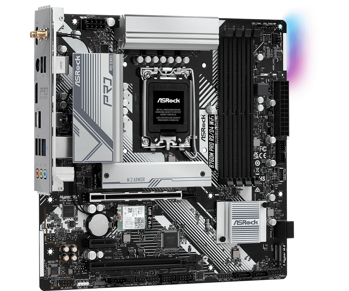 ASROCK B760M PRO RS/D4 WiFi