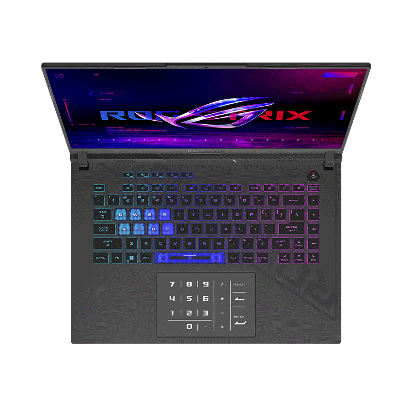 Laptop Asus Gaming ROG Strix G614JU-N3135W (i5 13450HX/16GB RAM/512GB SSD/16 QHD 165hz/RTX 4050 6GB/Win11/Xám)