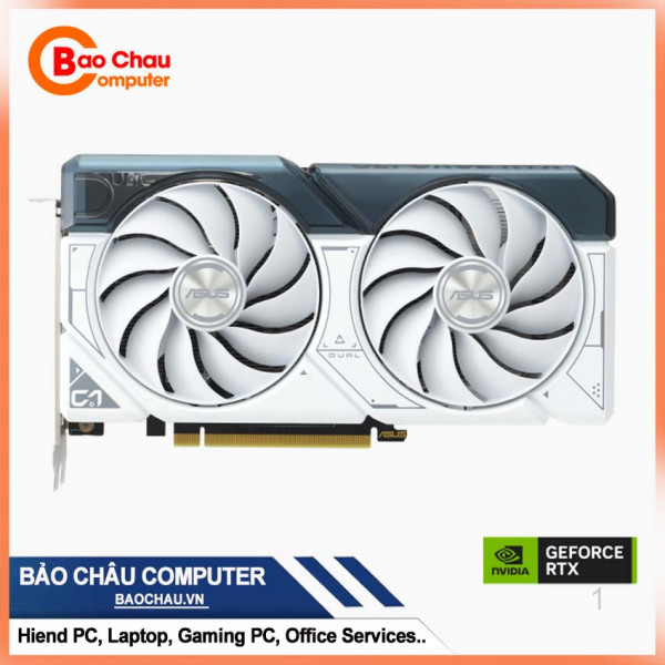 Card màn hình ASUS TUF Gaming 4060 Ti White OC Edition 8GB GDDR6
