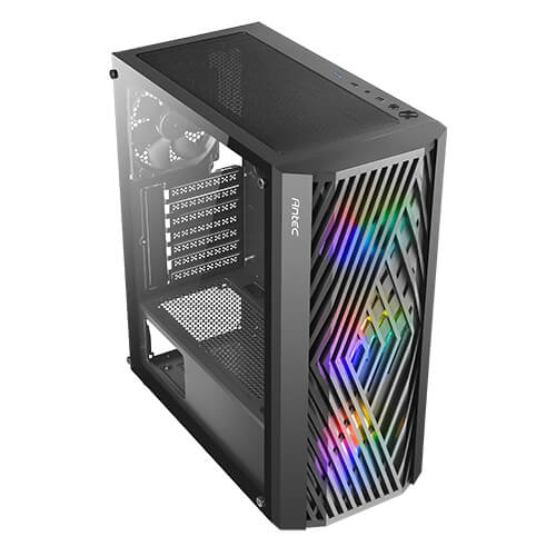 Vỏ Case máy tính Antec NX291 ( E-ATX, RGB, 4 Fan12cm)