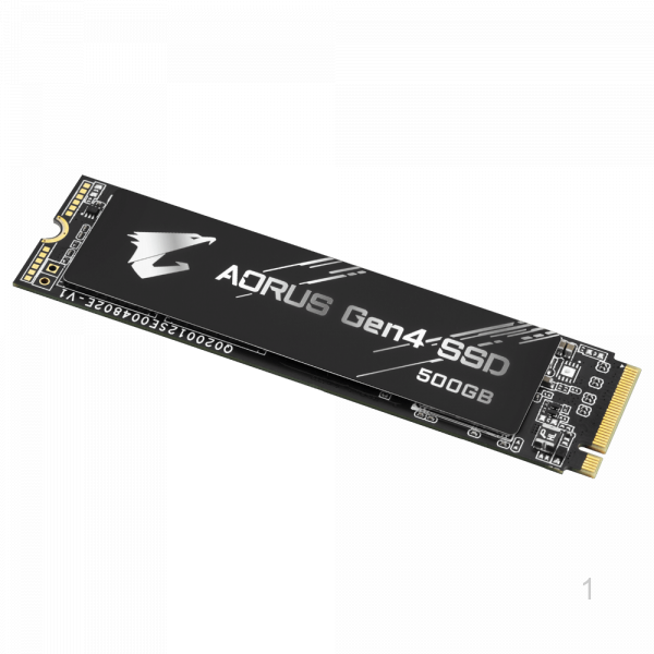 Ổ cứng SSD GIGABYTE AORUS 500GB M.2 PCIe NVMe gen 4 ( NOheatsink)(R5000/W2500)