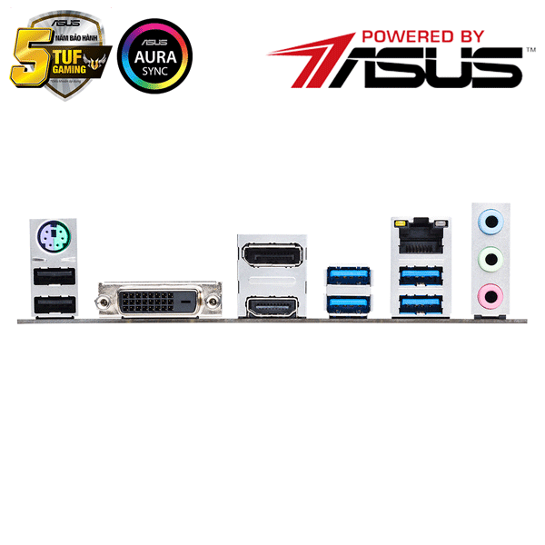 Main Asus TUF B365M-PLUS GAMING (Chipset Intel B365/ Socket LGA1151/ VGA onboard)