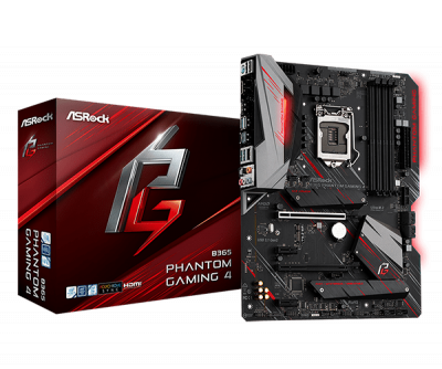 Main Asrock B365 Phantom Gaming 4 (Chipset Intel B365/ Socket LGA1151/ VGA onboard)