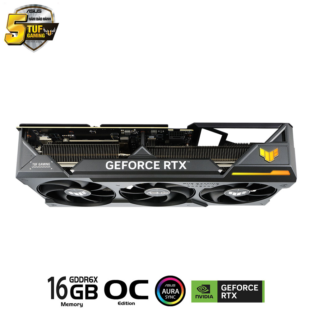 Card màn hình ASUS TUF GeForce RTX™ 4080 SUPER 16GB GDDR6X OC Edition