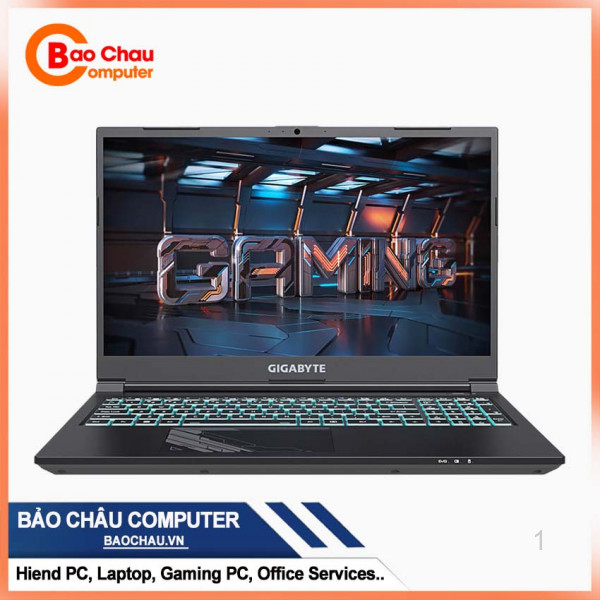 Laptop Gigabyte G5 KF5-53VN353SH (Intel Core i5-13500H | 16GB | 512GB | RTX 4060 | 15.6 inch FHD 144Hz | Win 11 | Đen)