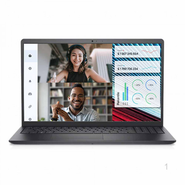 Laptop Dell Vostro 3520 (Intel Core i3-1215U | 8GB | 512 GB | Intel UHD | 15.6 inch FHD| DOS| Xám)