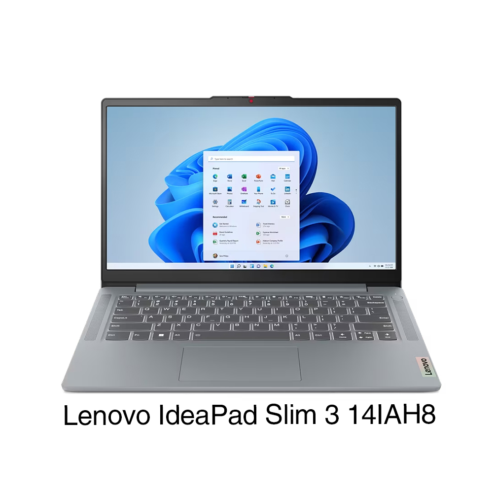 Laptop Lenovo IdeaPad Slim 3 14IAH8 (Intel Core i5-12450H | 8GB | 512GB | Intel UHD | 14 inch FHD | Win 11 | Xám)