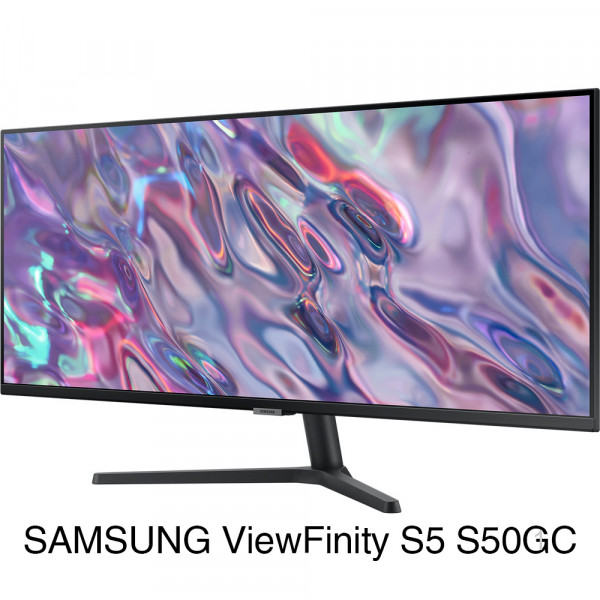 Màn Hình SAMSUNG ViewFinity S5 S50GC LS34C500GAEXXV (34.0 inch - WQHD - VA - 100Hz - 5ms - FreeSync - HDR10)