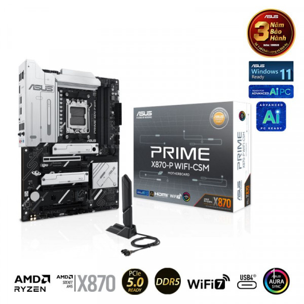 MAINBOARD ASUS PRIME X870-P WIFI-CSM