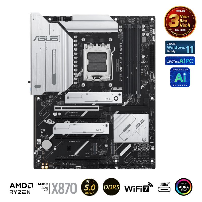 MAINBOARD ASUS PRIME X870-P WIFI-CSM