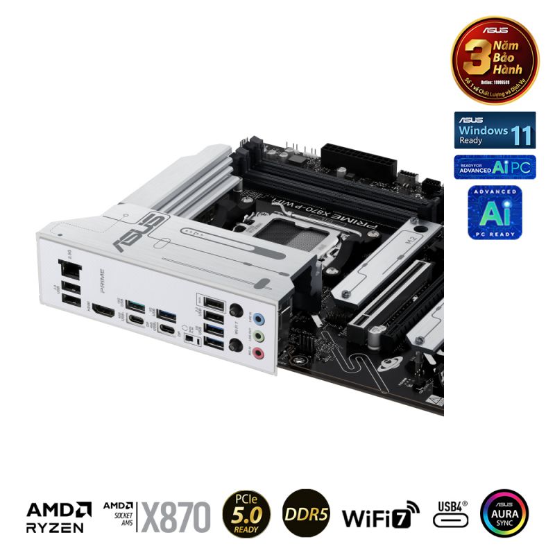 MAINBOARD ASUS PRIME X870-P WIFI-CSM