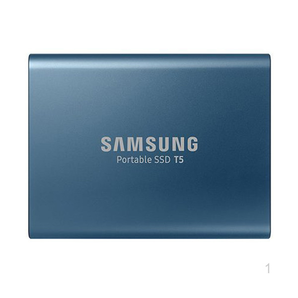 Ổ cứng di động SSD SamSung T7  500GB / 2.5" USB -C, Blue , Up to 1,050MB/s