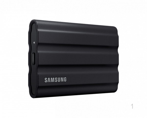 Ổ cứng di động SSD SamSung T7 Shield 2TB(USB 3.2 Gen 2, Black , Up to 1,050MB/s)