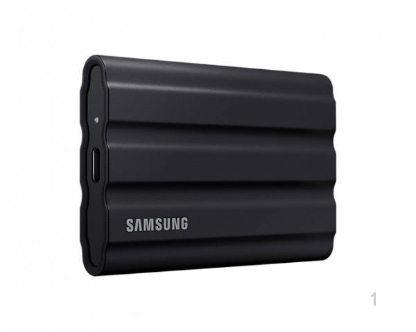 Ổ cứng di động SSD SamSung T7 Shield 4TB(USB 3.2 Gen 2, Black , Up to 1,050MB/s)