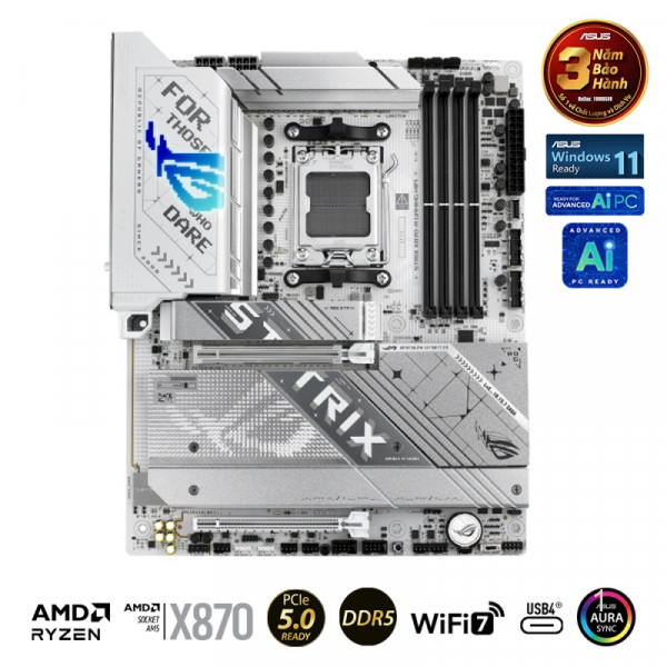 Mainboard ASUS ROG STRIX X870-A GAMING WIFI(AMD X870E, Socket AM5, ATX, 4 x RAM DDR5)