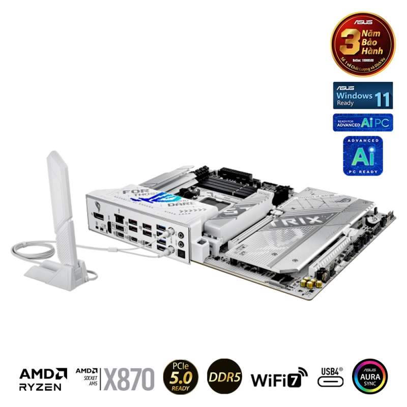 Mainboard ASUS ROG STRIX X870-A GAMING WIFI(AMD X870E, Socket AM5, ATX, 4 x RAM DDR5)