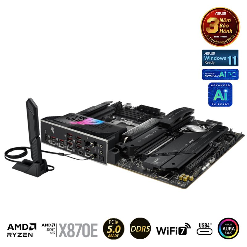 Mainboard ASUS ROG STRIX X870E-E GAMING WIFI(AMD X870E, Socket AM5, ATX, 4 x RAM DDR5)