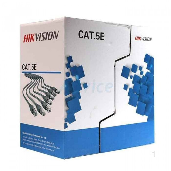 Dây cáp mạng HIKVISION Cat 5E  DS-1LN5EUECO (Cuộn 305m)