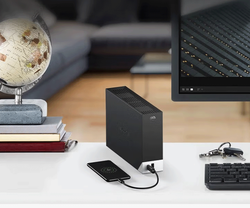 Ổ cứng di động để bàn HDD Seagate One Touch Desktop Hub 10TB 3.5" USB 3.0 - STLC10000400