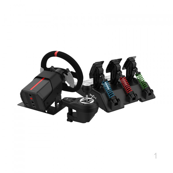Vô lăng chơi game PXN V10 Metal FFB Pro Racing Wheel - Có Phản Hồi Lực