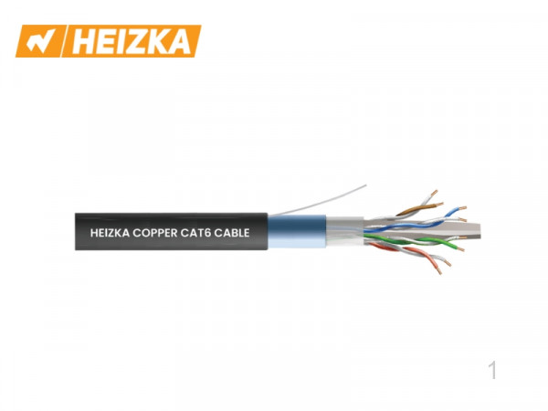 Dây cáp mạng Lan Heizka CAT6 F/UTP – HEC60S3PE ( Chất Liệu PE, 305m)