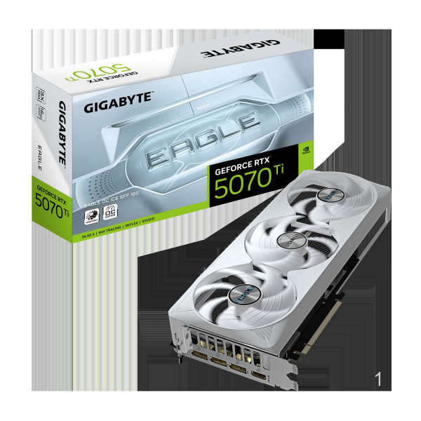 VGA Gigabyte RTX 5070 Ti EAGLE OC ICE SFF 16GB