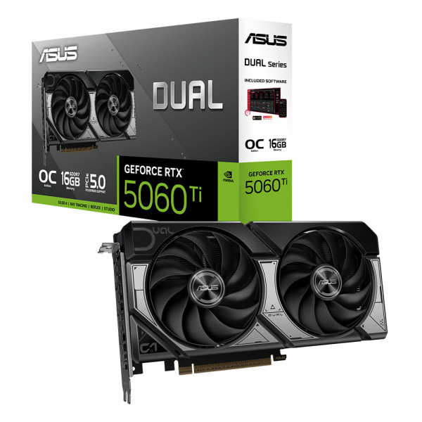 Card Màn Hình ASUS DUAL GeForce RTX 5060Ti 16GB GDDR7 OC Edition