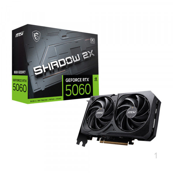 Card Màn Hình MSI GeForce RTX 5060Ti 8G SHADOW 2X OC