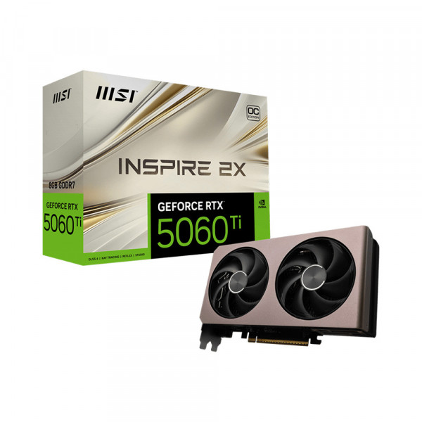 Card Màn Hình MSI GeForce RTX 5060Ti 8G INSPIRE 2X OC