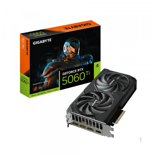 Card Màn Hình Gigabyte GeForce RTX 5060Ti WINDFORCE OC 16G