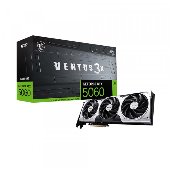 Card Màn Hình MSI GeForce RTX 5060 8G VENTUS 3X OC